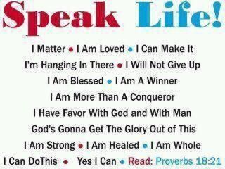 SPEAK LIFE